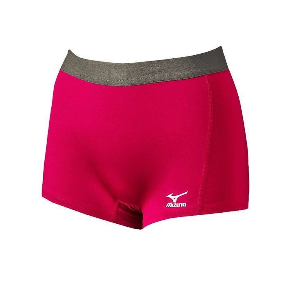 BUNDLE 3 FOR $30 Mizuno Volleyball Short Pink - Picture 1 of 1